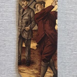 Van Heusen Plaid Necktie in Brown and Tan